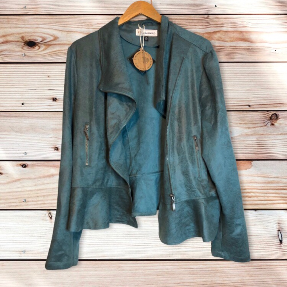 Montana & Co. faux leather jacket